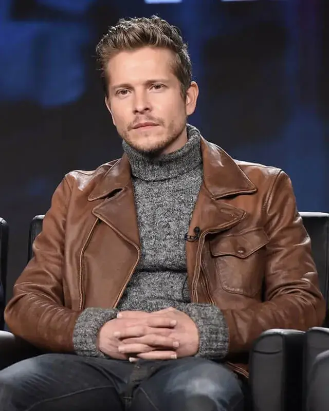 The Resident leather jacket brown
