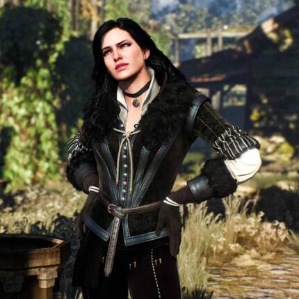 Yennefer of Vengerberg Coat - The Witcher Cosplay Jacket for Women